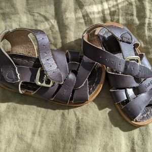 Brown leather Saltwater Sandals
